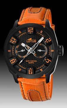 Lotus 15788 2 watch strap Leather 23mm